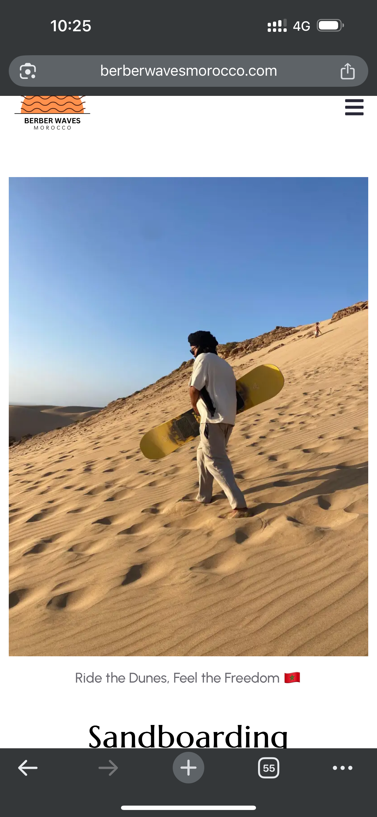 Sandboarding